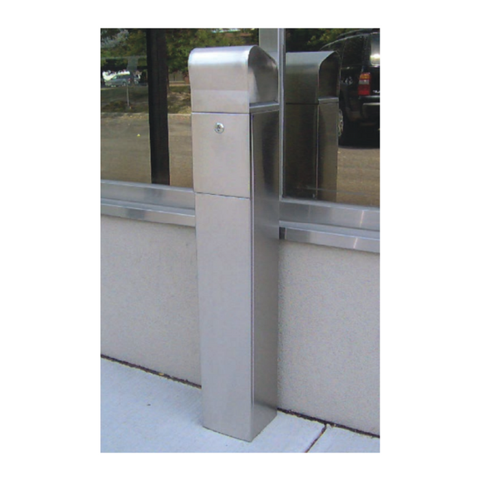 Envyrozone Rialto EL-024 stainless steel floor-mounted ash box ashtray
