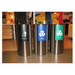 Pillars waste bin showing internal rod bag holder