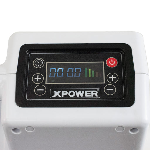 XPOWER X-2800 Air Scrubber, 550 CFM, 3-Stage HEPA, Digital Control and Air Quality Monitor, view 2 of 10