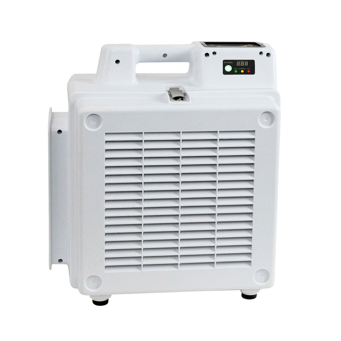 XPOWER X-2800 Air Scrubber, 550 CFM, 3-Stage HEPA, Digital Control and Air Quality Monitor, view 4 of 10