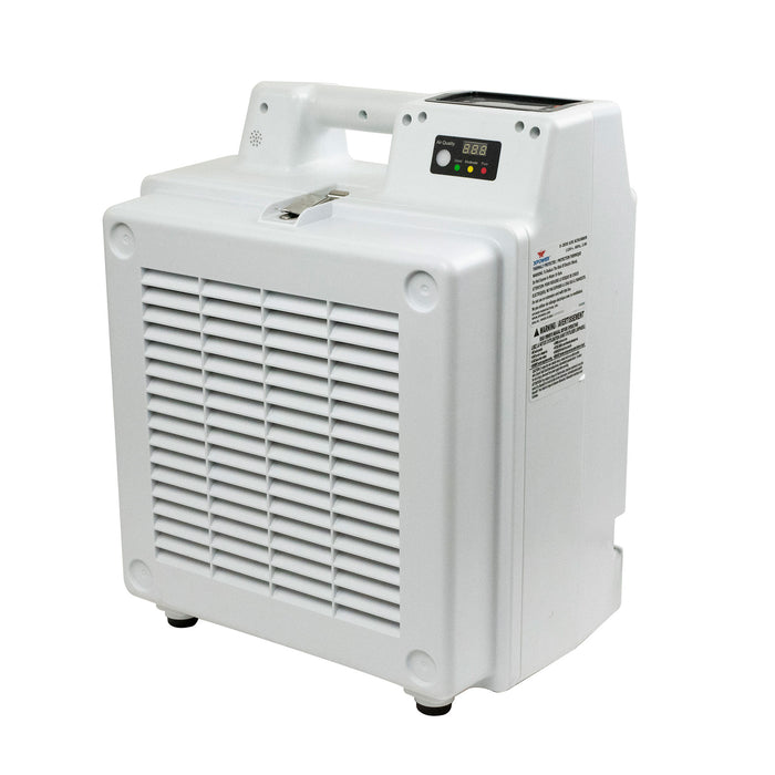 XPOWER X-2800 Air Scrubber, 550 CFM, 3-Stage HEPA, Digital Control and Air Quality Monitor, view 5 of 10