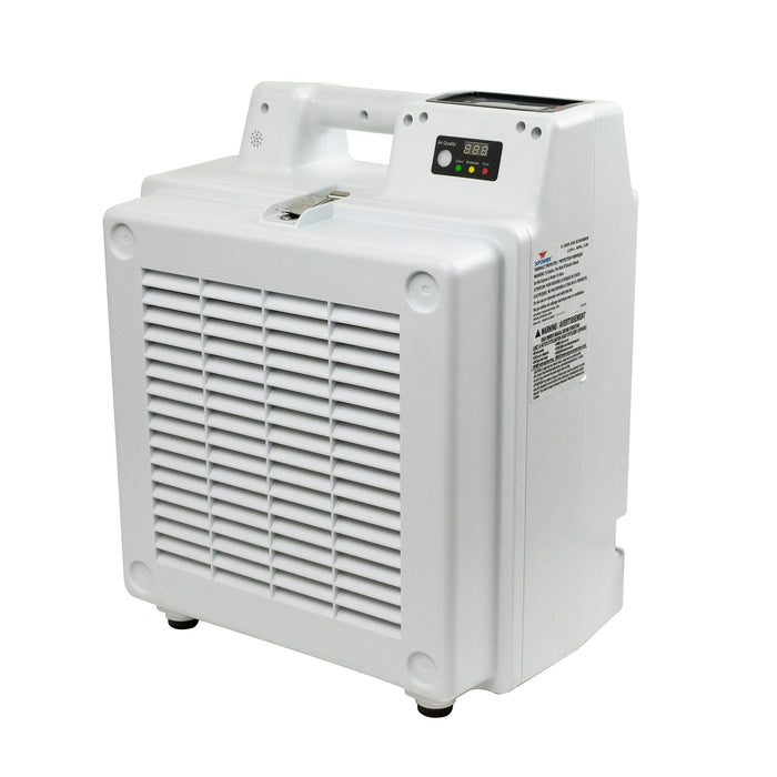 XPOWER X-2830 Air Scrubber, 550 CFM, 4-Stage HEPA, Digital Control and Air Quality Monitor, view 5 of 11