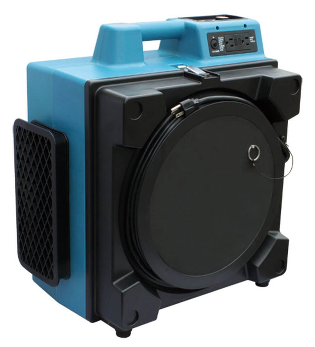 XPOWER X-3400A Air Scrubber, 600 CFM, 3-Stage HEPA, Variable Speed, GFCI Daisy Chain, view 3 of 11