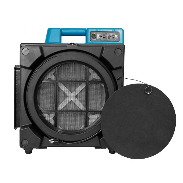 XPOWER X-3400A Air Scrubber, 600 CFM, 3-Stage HEPA, Variable Speed, GFCI Daisy Chain