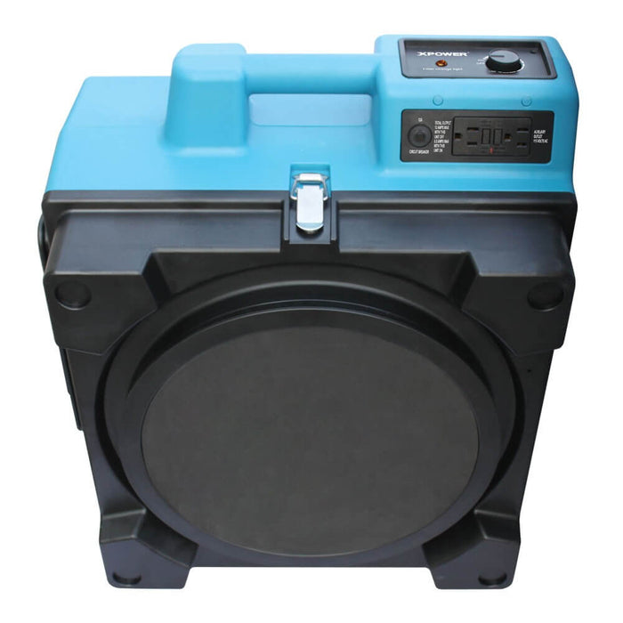 XPOWER X-3400A Air Scrubber, 600 CFM, 3-Stage HEPA, Variable Speed, GFCI Daisy Chain, view 5 of 11