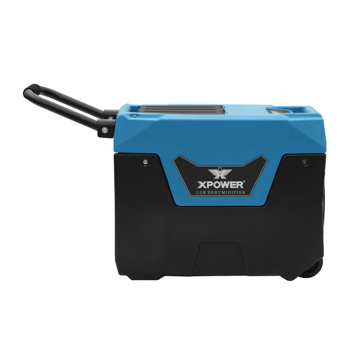 XPOWER XD-90L Commercial LGR Dehumidifier, 85 PPD, R32 Refrigerant, Auto Purge Pump, view 9 of 11