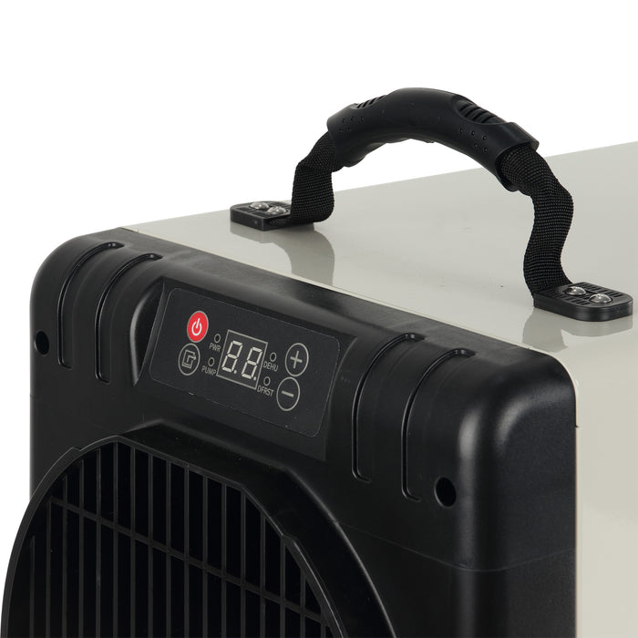 XPOWER Viking BD-90P Commercial Dehumidifier, 85 PPD, Stainless Steel Housing, R32, view 10 of 17