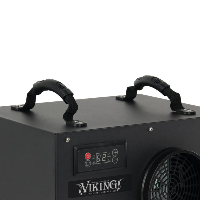 XPOWER Viking BD-65 Commercial Dehumidifier, 60 PPD, Stainless Steel Housing, R32, view 13 of 15